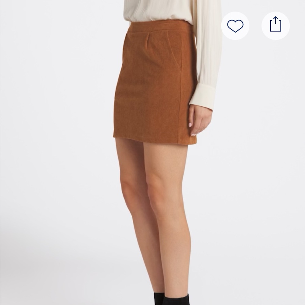 Gilli Tan Mini Skirt - Picture 5 of 5